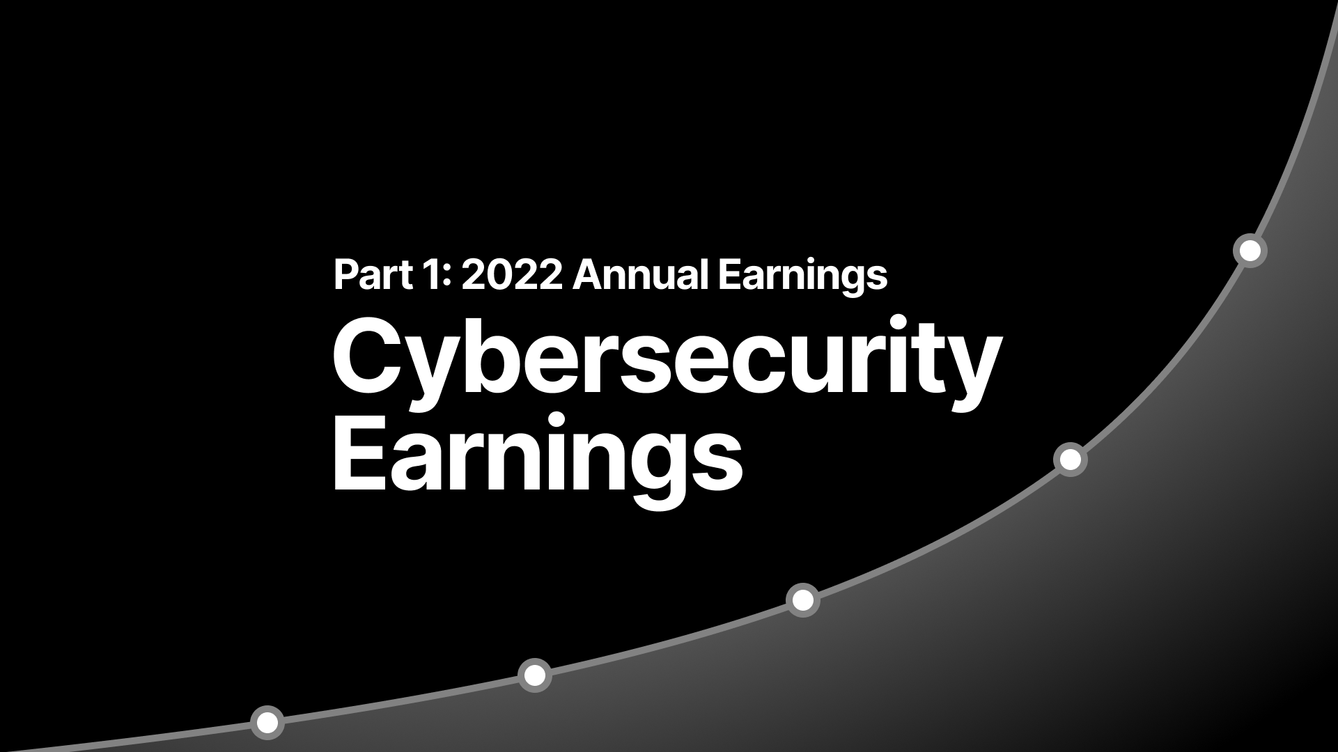 2022 Cybersecurity Annual Earnings Recap (Part 1)